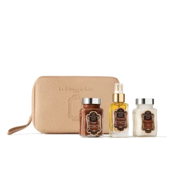 Набір дорожній Аюрведичний La Sultane De Saba Ayurvedic Amber Vanilla Patchouli travel set mini