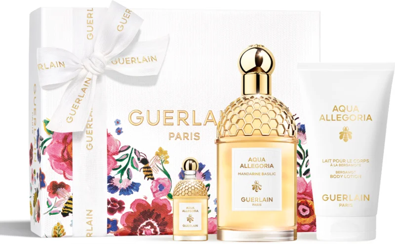 Aqua Allegoria Mandarin Basilic Guerlain set (edt 125мл + edt 7.5мл + b.l.75мл )