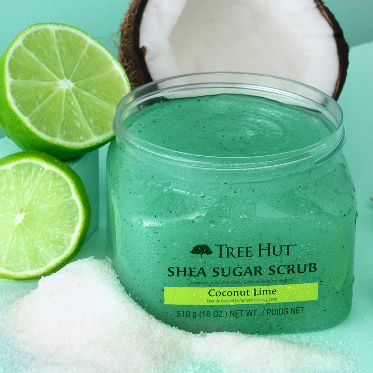 Скраб для тіла Tree Hut Coconut Lime Sugar Scrub 510g