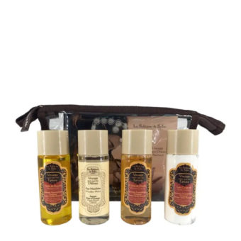 Набір дорожній Аюрведичний La Sultane De Saba Ayurvedique Amber Vanilla Patchouli travel set mini