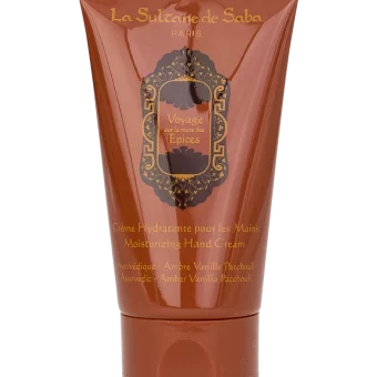 Крем для рук “Аюрведичний” Moisturizing Hand Cream Oriental Ayurvedic Amber Vanilla Patchouli 50 ml