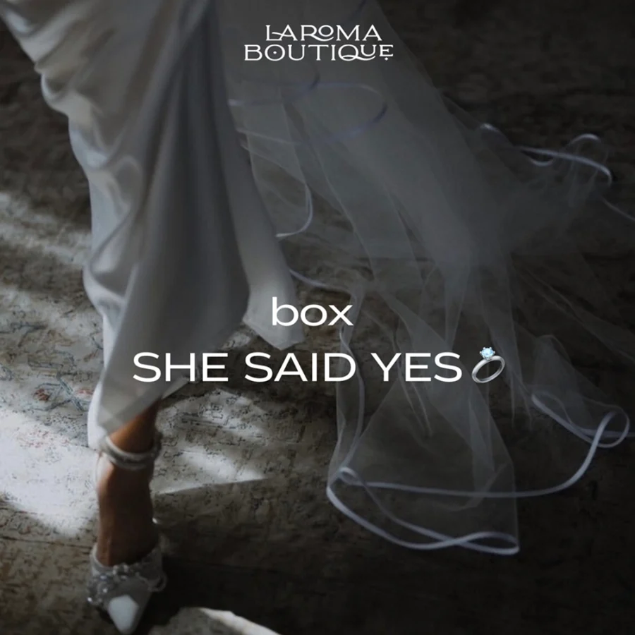 box SHE SAID YES 💍