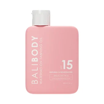 Bali Body Watermelon Tanning Oil SPF 15 – Масло для засмаги з насінням кавуна SPF 15