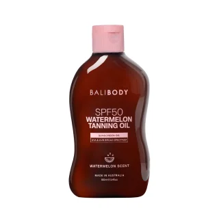 Bali Body Watermelon Tanning Oil SPF 50, 100 ml – Масло для засмаги з насінням кавуна SPF 50, 100 мл