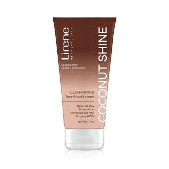 Lirene Coconut Shine Крем для підкреслення засмаги з ефектом сяйва, 150 мл